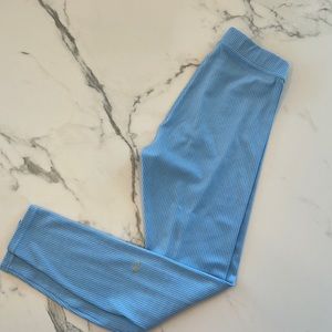 Alo Ribbed High-Waist 7/8 Blissful Legging